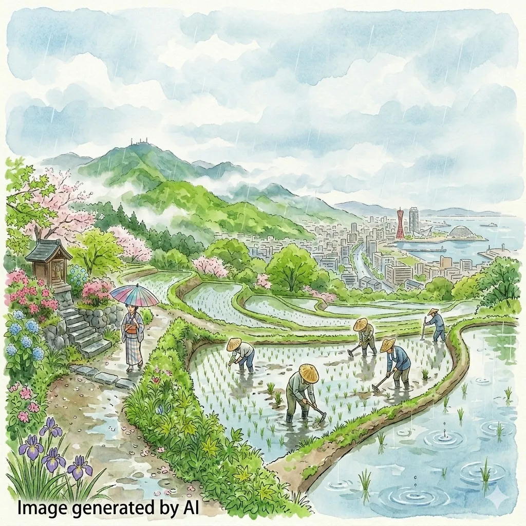 穀雨の季節が到来し、しとしとと降る雨が新緑を育てる頃です。