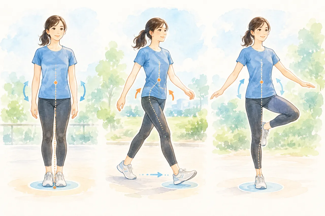 動いているときに身体がブレるのはなぜ？｜動的バランスと姿勢制御
